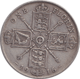1916 SHILLING ( GF ) - SHILLING - Cambridgeshire Coins