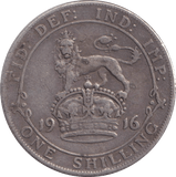 1916 SHILLING ( GF ) - SHILLING - Cambridgeshire Coins