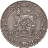 1916 SHILLING ( GF ) - SHILLING - Cambridgeshire Coins