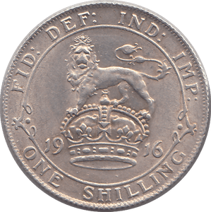 1916 SHILLING (GF) - SHILLING - Cambridgeshire Coins
