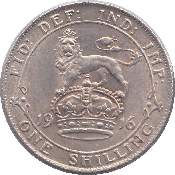 1916 SHILLING (GF) - SHILLING - Cambridgeshire Coins