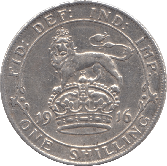 1916 SHILLING ( GVF ) - SHILLING - Cambridgeshire Coins