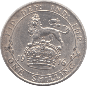 1916 SHILLING ( GVF ) - SHILLING - Cambridgeshire Coins
