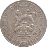 1916 SHILLING ( GVF ) - Shilling - Cambridgeshire Coins