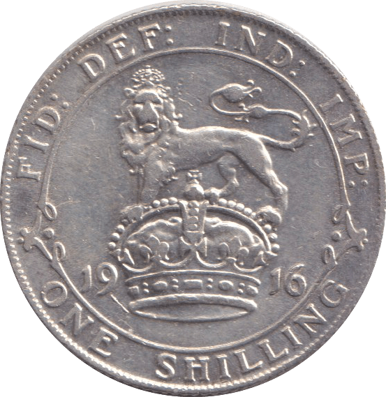 1916 SHILLING ( GVF ) - SHILLING - Cambridgeshire Coins