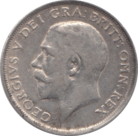 1916 SHILLING ( GVF ) - SHILLING - Cambridgeshire Coins
