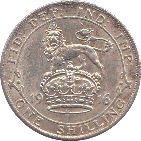 1916 SHILLING ( UNC ) - SHILLING - Cambridgeshire Coins