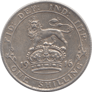 1916 SHILLING ( VF ) - Shilling - Cambridgeshire Coins