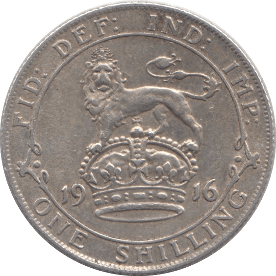 1916 SHILLING ( VF ) - Shilling - Cambridgeshire Coins