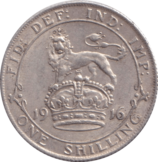 1916 SHILLING ( VF ) - SHILLING - Cambridgeshire Coins