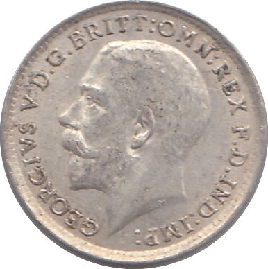 1916 SILVER THREEPENCE ( AUNC ) - THREEPENCE - Cambridgeshire Coins