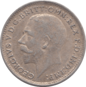 1916 SILVER THREEPENCE ( EF ) - Threepence - Cambridgeshire Coins