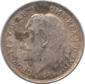 1916 SILVER THREEPENCE ( EF ) - Threepence - Cambridgeshire Coins