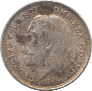 1916 SILVER THREEPENCE ( EF ) - Threepence - Cambridgeshire Coins