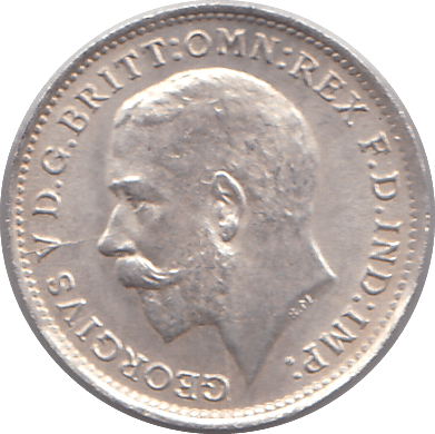 1916 SILVER THREEPENCE ( UNC ) - THREEPENCE - Cambridgeshire Coins