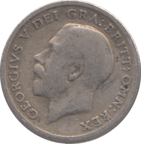 1916 SIX PENCE ( FINE ) - SIXPENCE - Cambridgeshire Coins