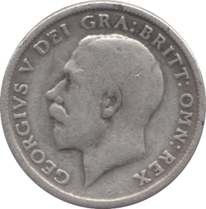 1916 SIXPENCE ( FAIR ) - SIXPENCE - Cambridgeshire Coins