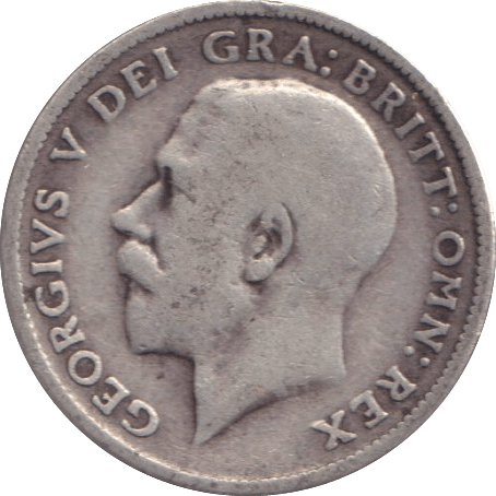 1916 SIXPENCE ( FINE ) - WORLD COINS - Cambridgeshire Coins