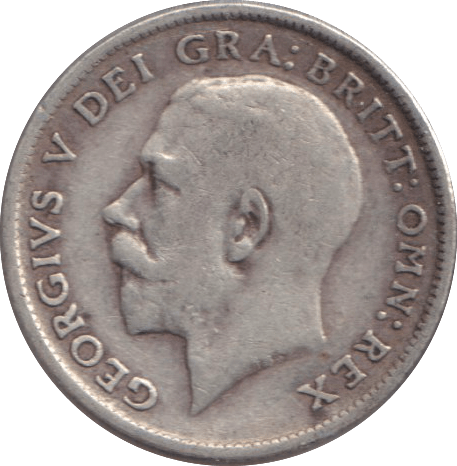 1916 SIXPENCE ( GF ) - SHILLING - Cambridgeshire Coins