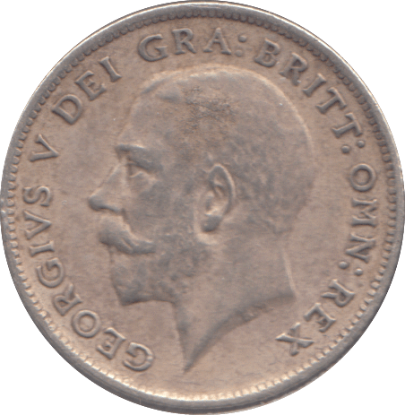 1916 SIXPENCE ( GVF ) - SIXPENCE - Cambridgeshire Coins