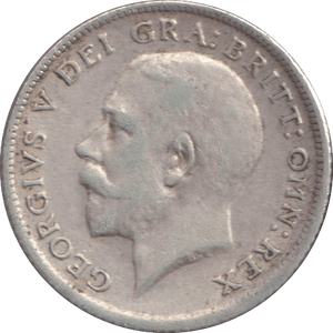 1916 SIXPENCE ( NF ) - SIXPENCE - Cambridgeshire Coins