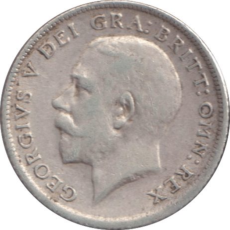 1916 SIXPENCE ( NF ) - SIXPENCE - Cambridgeshire Coins