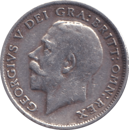 1916 SIXPENCE ( VF ) - SIXPENCE - Cambridgeshire Coins