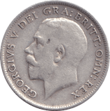 1916 SIXPENCE ( VF ) - SIXPENCE - Cambridgeshire Coins