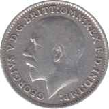 1916 THREEPENCE ( FINE ) - THREEPENCE - Cambridgeshire Coins