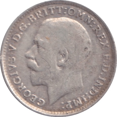 1916 THREEPENCE ( FINE ) - THREEPENCE - Cambridgeshire Coins