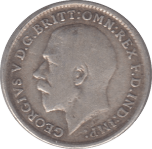 1916 THREEPENCE ( FINE ) - THREEPENCE - Cambridgeshire Coins