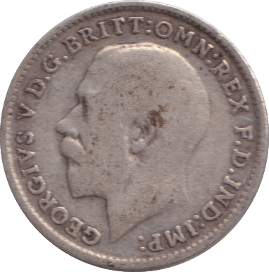 1916 THREEPENCE ( FINE ) - THREEPENCE - Cambridgeshire Coins
