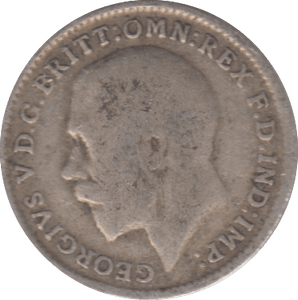 1916 THREEPENCE ( FINE ) - THREEPENCE - Cambridgeshire Coins