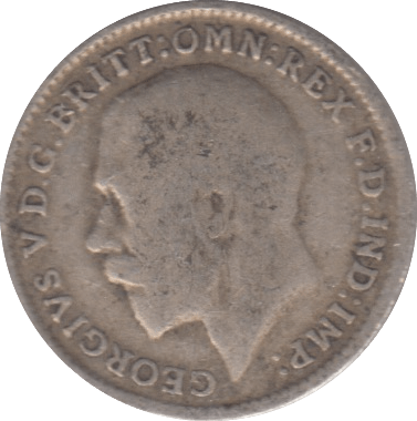 1916 THREEPENCE ( FINE ) - THREEPENCE - Cambridgeshire Coins