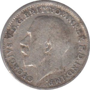 1916 THREEPENCE ( FINE ) - THREEPENCE - Cambridgeshire Coins