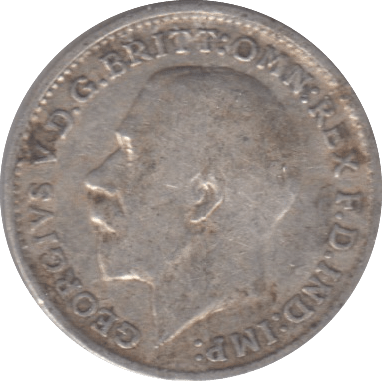 1916 THREEPENCE ( FINE ) - THREEPENCE - Cambridgeshire Coins