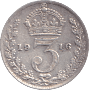 1916 THREEPENCE ( FINE ) - THREEPENCE - Cambridgeshire Coins