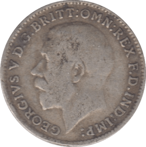 1916 THREEPENCE ( FINE ) - THREEPENCE - Cambridgeshire Coins