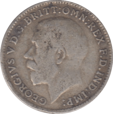 1916 THREEPENCE ( FINE ) - THREEPENCE - Cambridgeshire Coins