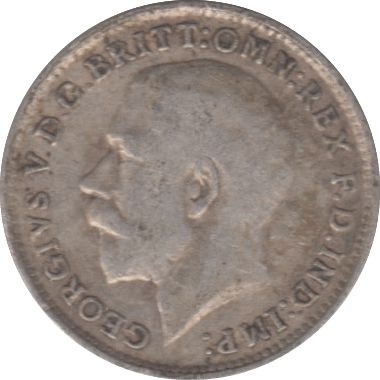 1916 THREEPENCE ( FINE ) - THREEPENCE - Cambridgeshire Coins