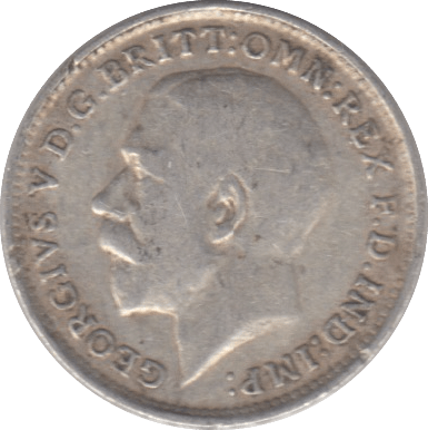 1916 THREEPENCE ( FINE ) - THREEPENCE - Cambridgeshire Coins