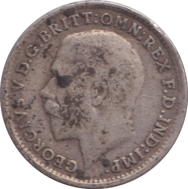 1916 THREEPENCE ( GF ) - THREEPENCE - Cambridgeshire Coins