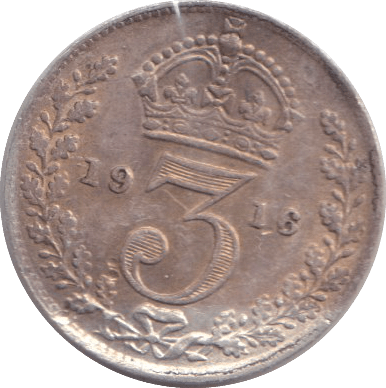 1916 THREEPENCE ( GVF ) - WORLD COINS - Cambridgeshire Coins
