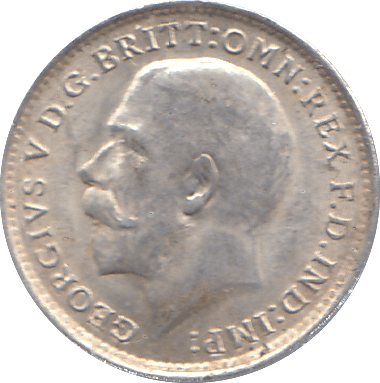 1916 THREEPENCE ( UNC ) - THREEPENCE - Cambridgeshire Coins