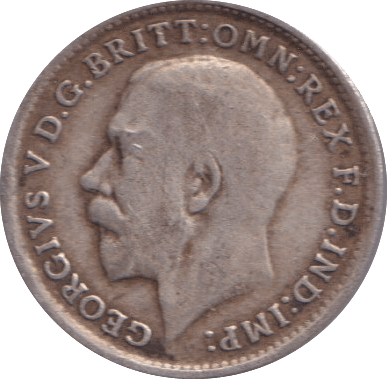 1916 THREEPENCE ( VF ) - THREEPENCE - Cambridgeshire Coins