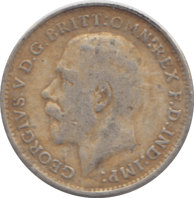 1916 THREEPENCE ( VF ) - THREEPENCE - Cambridgeshire Coins