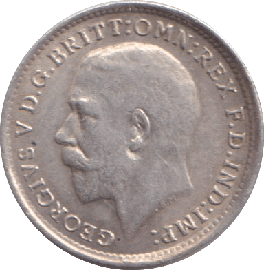 1916 THREEPENCE ( VF ) - THREEPENCE - Cambridgeshire Coins