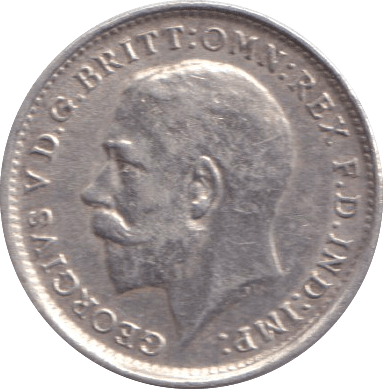 1916 THREEPENCE ( VF ) - THREEPENCE - Cambridgeshire Coins