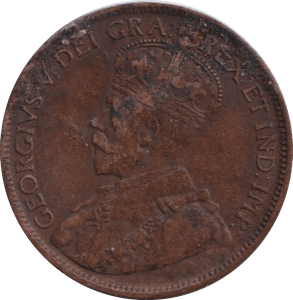 1917 1 CENT CANADA - WORLD COINS - Cambridgeshire Coins