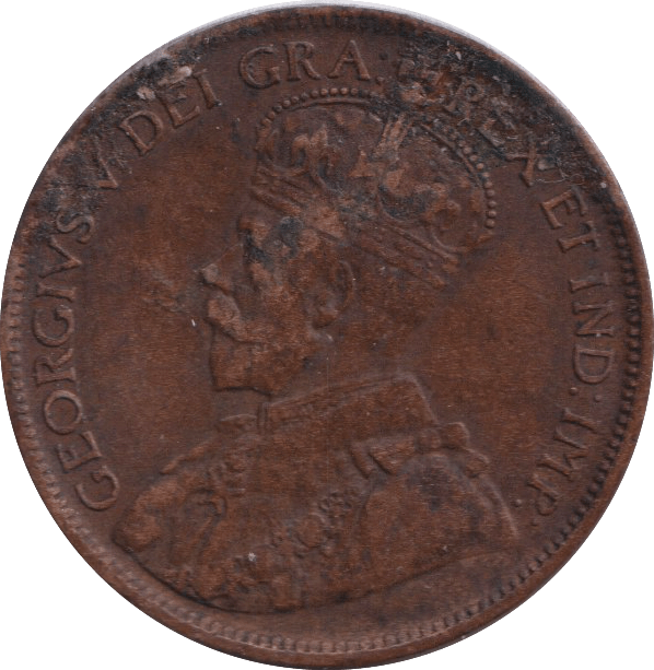 1917 1 CENT CANADA - WORLD COINS - Cambridgeshire Coins